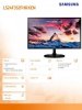 Monitor 23,5 cala LS24F352FHRXEN PLS 1920x1080 FHD 16:9 1xD-sub/1xHDMI 4 ms (GTG) płaski